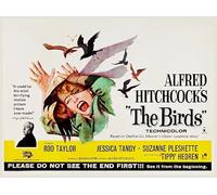 PostersAndCo ™ The Birds Film HITCHCOCK'S Rcbu-Poster/Reproduction HQ 60x80cm d'une Affiche Cinéma