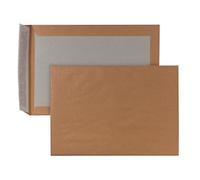 POSTHORN 00014006 B4 Lot de 100 enveloppes cartonnées autocollantes en papier kraft 120 g Marron 450 g 250 x 353 mm B 4 (250 x 353 mm) marron