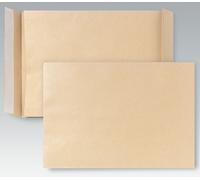 POSTHORN Pochette à soufflet DIN C4 229 x 324 mm (l x h) sans fenêtre 120g/m² avec adhésif papier brun 10 pcs/paquet