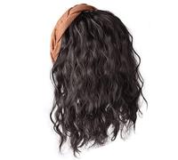 Postiche bou l'aspect naturel pour une coiffure rapide - Tête de mort - Extension de cheveux pour femme - Fibre haute température - Perruque tendance pour femme