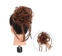 Postiche Chignon Messy Bun Hair Piece, Super Long Tousled Updo Hair Buns Extension Wavy Chouchou Queue de Cheval Postiches avec Bande de Cheveux Élastique for Femmes Filles Postiche Cheveux (Color :