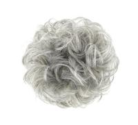 postiche chouchou chignon cheveux gris ref: 17 en 51