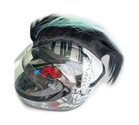 Postiche Cocks Installation Facile Et Ajustement Confortable Casques De Vélo Perruques Cocks pour Ajouter De La Personnalité À Votre Fixation De Perruque