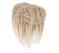 Postiche de chignon humain désordonné, chouchou humain bouclés, pour femmes et filles, fête d'Halloween (Q17-#)