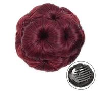 Postiche De Chignon Pour Fête De Mariage, Chignon Synthétique, Extension De Queue De Cheval À Clipser, Chignon Pour Femme Tressée, Extension De Chignon (D)