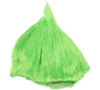 Postiche de Cosplay de Flamme, Ambiance Halloween Vert | K-silk, Facile à Porter et Confortable, Couleur Vive, pour Carnaval et Fête Costumée