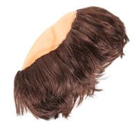 Postiche de Moine Chauve pour Halloween Marron, pour Adulte | Célébration Halloween, Léger et Confortable, Fête ou Scène, Cosplay Amusant