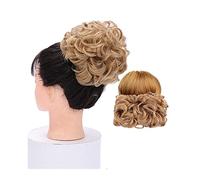 Postiche en Chignon Désordonné pour Femme Chignon synthétique chignon bouclé Extensions de cheveux morceaux de cheveux beignet pinces à friser dames désordonné chignon peigne cheveux accessoires Exten