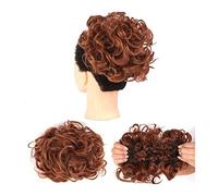 Postiche en Chignon Désordonné pour Femme Messy Curly Bun Hair Extension Wig Bun Easy Stretch Peigne Clips En Queue De Cheval Extensions De Cheveux for Femmes Donut Bun Extensions de Cheveux Chouchous
