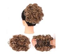 Postiche en Chignon Désordonné pour Femme Messy Curly Bun Hair Extension Wig Bun Easy Stretch Peigne Clips En Queue De Cheval Extensions De Cheveux for Femmes Donut Bun Extensions de Cheveux Chouchous