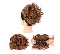 Postiche en Chignon Désordonné pour Femme Messy Curly Bun Hair Extension Wig Bun Easy Stretch Peigne Clips En Queue De Cheval Extensions De Cheveux for Femmes Donut Bun Extensions de Cheveux Chouchous