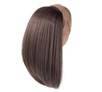 Postiche en fibre synthétique naturelle avec peigne et bandeau pour un usage quotidien résistant à la chaleur Extension de cheveux pour coiffure perruques bandeau
