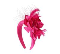 Postiche fleur réglable pour mariage, course et formelle gracieuse fleur postiche