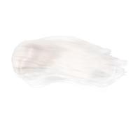 Postiche Lisse Longue pour Hommes, Costume Traditionnel Chinois | Texture Confortable, Blanc, Fibre Haute Température, pour Cosplay et Personnages Anciens, Usage Simple