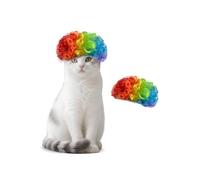 Postiche pour animal domestique avec lunettes pour chien et chat, accessoire de costume pour vacances, cosplay, accessoire pour fête de Noël