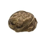 Postiche pour le front Perruque en dentelle for hommes, cheveux humains indiens, respirante, confortable, idéale for diverses occasions(18)
