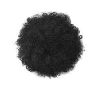Postiche queue de cheval Afro Puff crépus bouclés chignon postiches synthétiques pour femmes, chignon cheveux bouclés