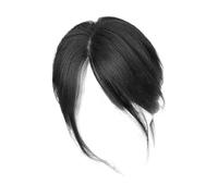 Postiche Raie Au Milieu - Frange Postiche à Raie Médiane | Femme pour Augmentation de Volume Naturel pour Sorties Quotidiennes et Événements