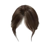 Postiche transformative réaliste texture perruques clip confortable cheveux synthétiques clip clip pour cheveux bas ou clairsemés