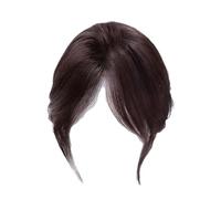 Postiche transformative réaliste texture perruques clip confortable cheveux synthétiques clip clip pour cheveux bas ou clairsemés