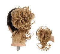 Postiches Cheveux Chignon Cheveux synthétiques Chignon Chignon Extension de cheveux longs postiches bouclées en désordre avec bande élastique cheveux bouclés chignon chouchous for les femmes Postiche