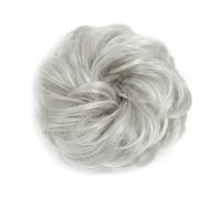 Postiches Cheveux Chignon Chignon synthétique bouclé en désordre, chouchous, queue de Chignon, bandes de cheveux, bande élastique, postiche for femmes, fausse frange de Volume Postiche Chignon (Color