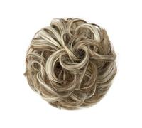 Postiches Cheveux Chignon Chignon synthétique en désordre, tenue quotidienne, chouchou, faux bandeau tressé, postiche élastique, queue for femmes H9 Postiche Chignon(Color:M6PH613)
