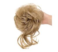 Postiches Cheveux Chignon Pieces Curly Chignon Donut Chouchou for femme ， Messy Bun Hair Piece, Synthétique Tousled Updo Hair Buns Extension Elastic Hair Band Hair Postiche Chignon (Color : 24)