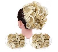 Postiches Cheveux Chignon Updo Chignon Bouclés Extension Peignes Clip en Chignon Désordonné Morceau de Cheveux for les Femmes Synthétique Chignon Chignon Chouchou Chignon Postiche Postiche Chignon (C