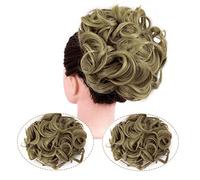 Postiches Cheveux Chignon Updo Chignon Bouclés Extension Peignes Clip en Chignon Désordonné Morceau de Cheveux for les Femmes Synthétique Chignon Chignon Chouchou Chignon Postiche Postiche Chignon (C