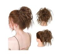 Postiches Chignon Chignon synthétique en désordre for femmes, Extension de chouchous, postiche bouclée, ondulée, chignon ébouriffé Extensions de Cheveux Chignon(8)