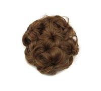 Postiches Chignon Chouchous synthétiques bouclés for femmes, Chignon avec bande en caoutchouc, postiche en forme de beignet Extensions de Cheveux Chignon(7027)