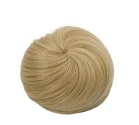 Postiches Chignon Extension de faux cheveux synthétiques à Clip, postiche Chignon à cordon de serrage, postiche Chignon, queue de cheval for femmes Extensions de Cheveux Chignon(California blonde)