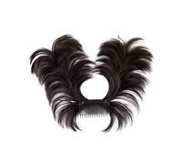 Postiches Chignon Pince à cheveux en désordre, postiche à pince facile à utiliser, coiffures polyvalentes, perruque moelleuse for cheveux fins ou épais Extensions de Cheveux Chignon(Black Brown)