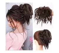 Postiches chignons décoiffés pour femmes, Extension de cheveux en chignon décoiffé avec bande élastique - Chouchous ébouriffés for femmes et filles, pour femmes, extensions de cheveux naturels pour f