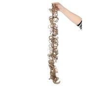 Postiches et extensions à l'aspect naturel, Sac à chignon en fibre chimique de soie haute température for perruque - Idéal for un coiffage rapide,Extensions de queue de cheval à clipser en cheveu(Bro