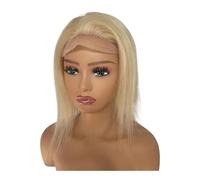 Postiches for femmes, postiches en dentelle intégrale avec PU, postiche de 30 cm de long, perruques de 25 x 20 cm, système de remplacement, couleur blonde Hair Extensions Pièces Wigs