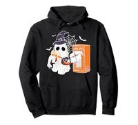 Postier Ghost Spooky Halloween Mail Lady Mail Carrier Sweat à Capuche