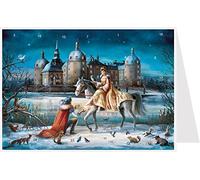 Postkarten-Adventskalender "Moritzburg": Papier-Adventskalender