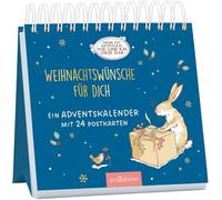 Postkarten-Adventskalender. Weißt du eigentlich, wie lieb ich dich hab? Weihnachtswünsche für dich: Ein Adventskalender mit 24 Postkarten