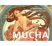 Postkarten-Set Alfons Mucha: 18 Kunstpostkarten