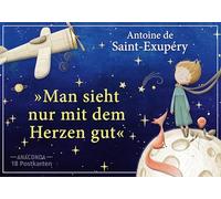 Anaconda Verlag – Cartes postales Antoine de Saint-Exupéry, 18 cartes, carton de haute qualité