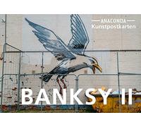 Postkarten-Set Banksy II: 18 Kunstpostkarten aus hochwertigem Karton. ca. 0,44EUR pro Karte. Streetart zum Sammeln, Verschicken und Verschenken. Ideal für Postcrossing
