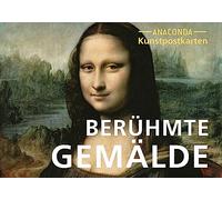 Postkarten-Set Berühmte Gemälde: 18 Kunstpostkarten aus hochwertigem Karton.