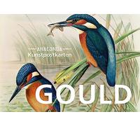 Postkarten-Set John Gould: 18 Kunstpostkarten aus hochwertigem Karton.