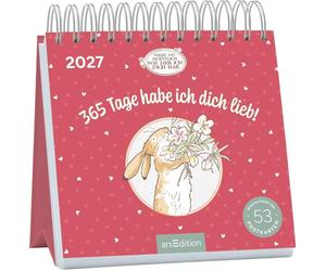 Postkartenkalender Weißt du eigentlich, wie lieb ich dich hab? 2027: 365 Tage habe ich dich lieb!