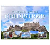Postkartenmotive aus Edinburgh (Wandkalender 2026 DIN A3 quer), CALVENDO Monatskalender: Die Highlights von Edinburgh, der Hauptstadt Schottlands