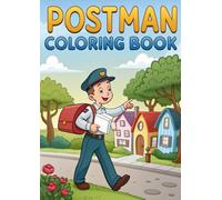 Postman Coloring Book: 25 Procreate Career Art Pages - Kids Activity: Fun and educational Procreate coloring pages featuring postmen, mail trucks, and ... for kids learning about community careers