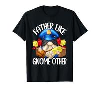 Postman Gnomie in Post Office Clothing for Fathers Day GNOME T-Shirt