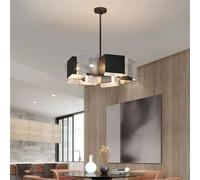 Postmodern Iron LED Chandelier Personalized Honeycomb Lamp Living Room Dining Room Home Decoration Lighting